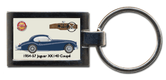 Jaguar XK140 Coupe (wire wheels) 1954-57 Keyring 4